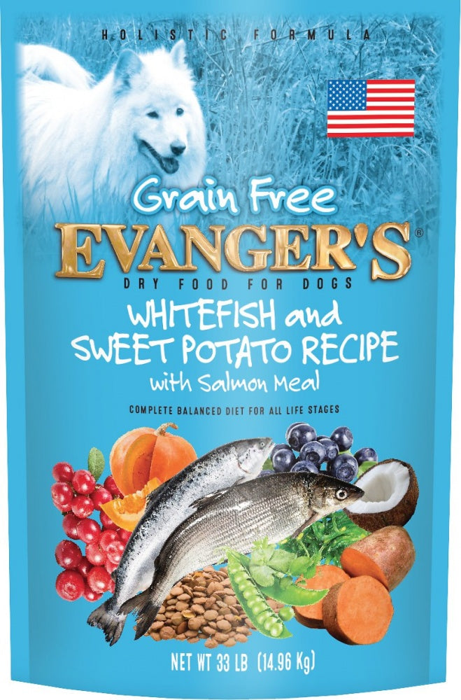 Evangers Grain Free Super Premium Whitefish and Sweet Potato Dry