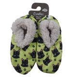 Comfies Pet Lover Slippers, Black Cat