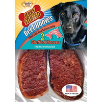 Carolina Prime Beef Hooves-Salmon Jerky Stuffed for Dogs