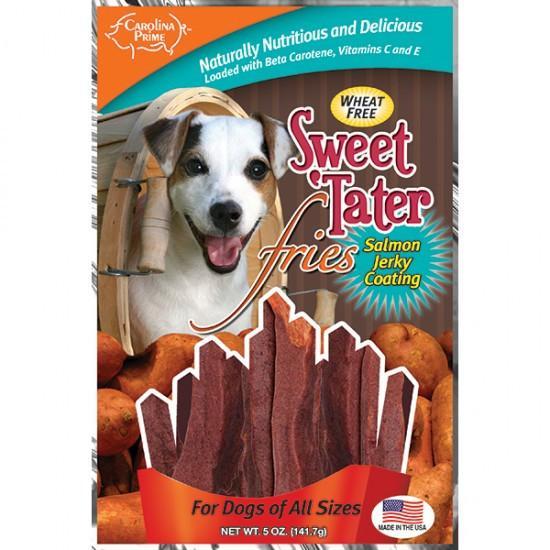 Carolina Prime Sweet 'Tater Fries - Salmon Coated for Dogs