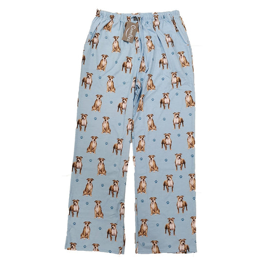 Comfies Dog Breed Lounge Pants for Women, Pit Bull Dog