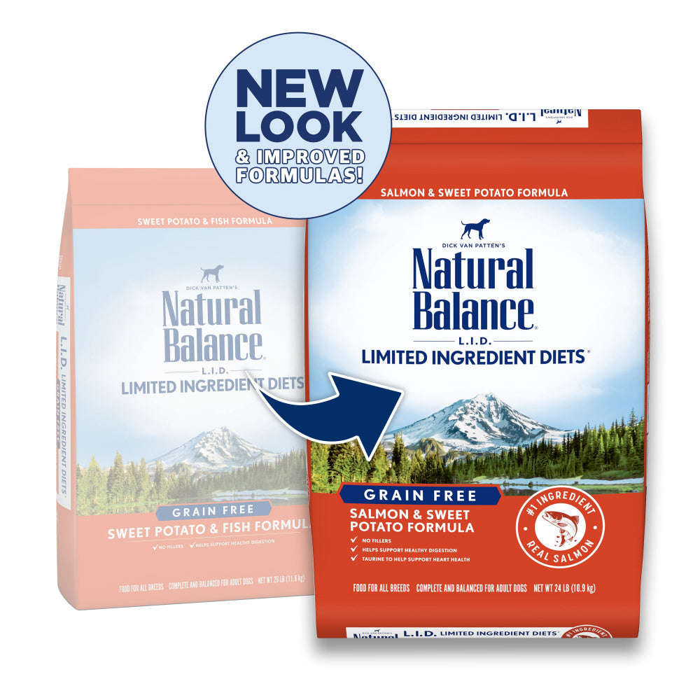 Natural Balance L.I.D. Limited Ingredient Diets Sweet Potato & Salmon Adult Dry Dog Food