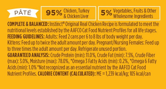 Instinct Grain-Free Chicken Formula Canned Cat Food