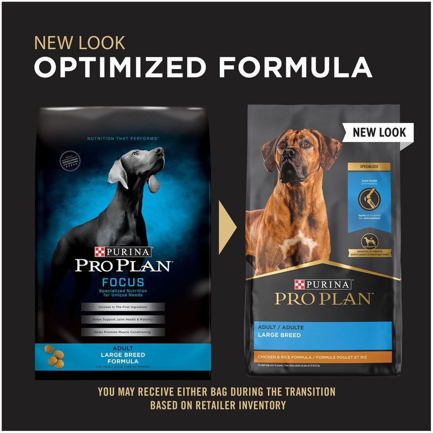 Purina Pro Plan Adult Large Breed Chicken & Rice Formula