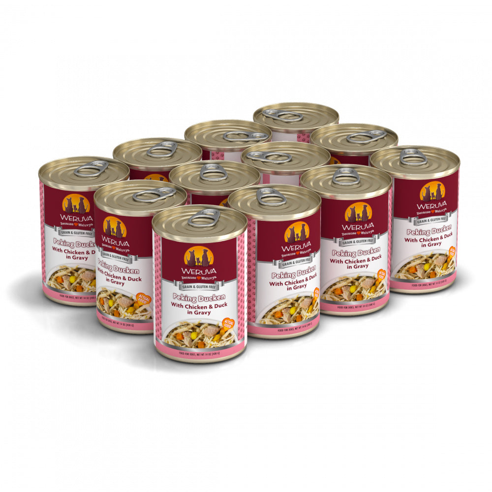 Weruva Peking Ducken with Chicken & Duck in Gravy Canned Dog Food