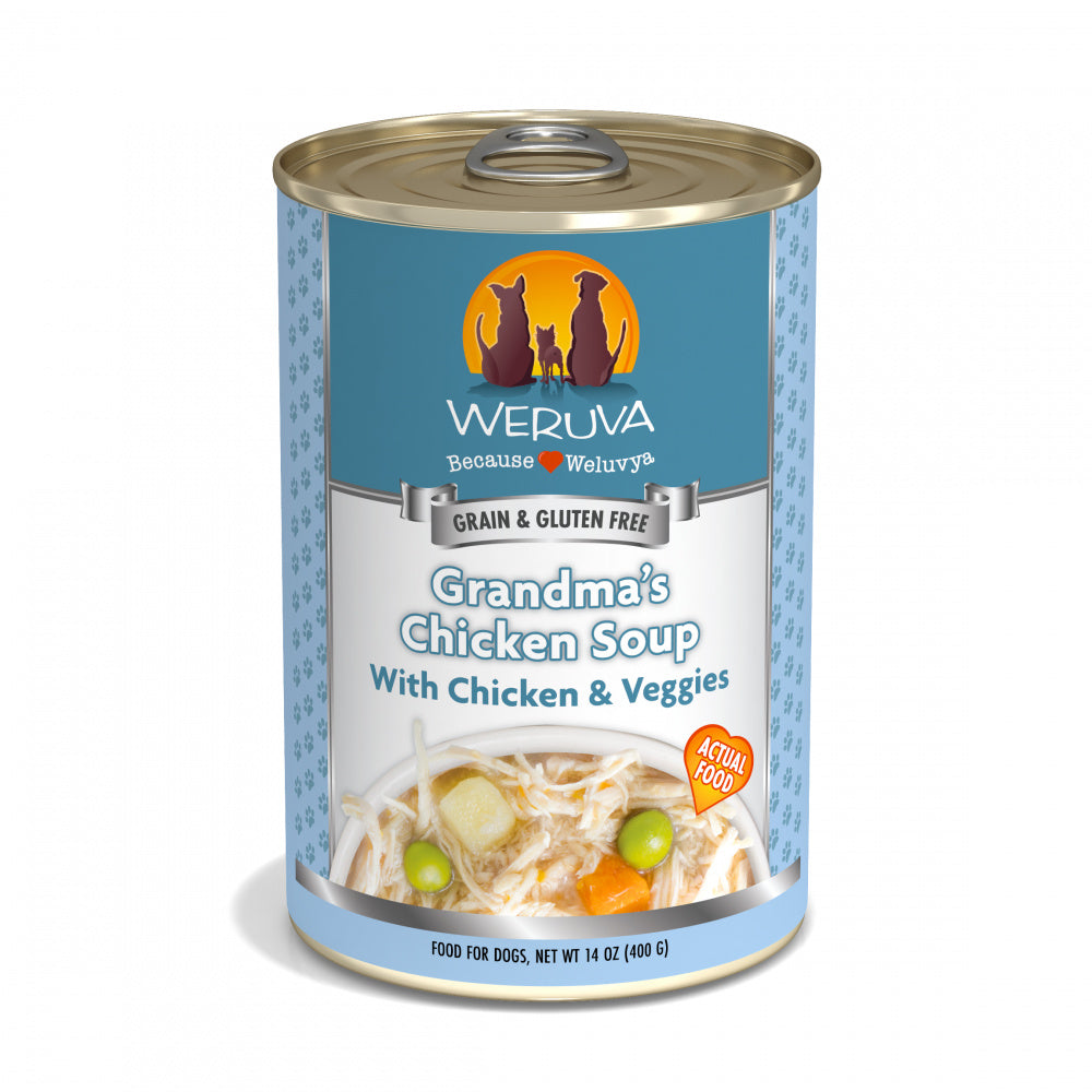 Weruva Grandma's Chicken Soup with Chicken & Veggies Canned Dog Food