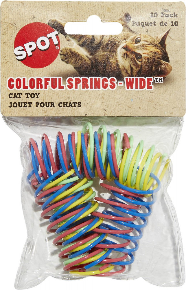 Ethical Pet Colorful Springs Wide Cat Toy