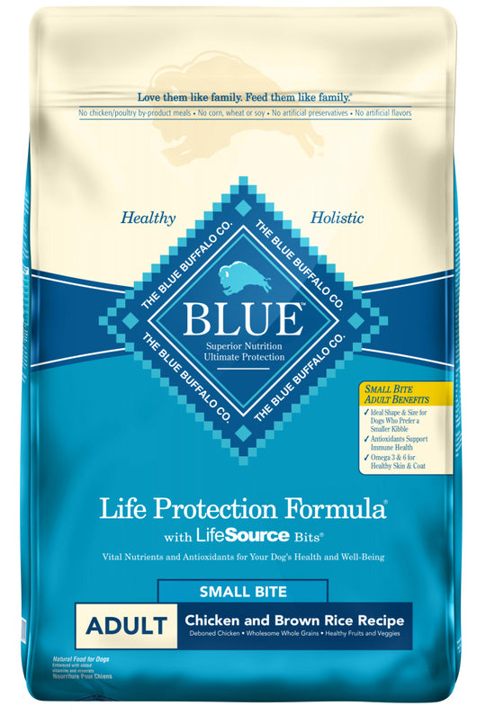 Blue Buffalo Life Protection Formula Small Bite Adult Chicken & Brown Rice Recipe Dry Dog Food