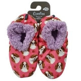 Comfies Pet Lover Slippers, Cavalier King Charles