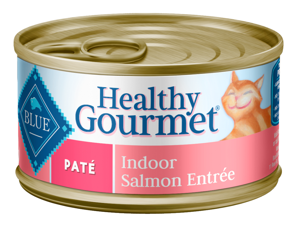 Blue Buffalo Healthy Gourmet Adult Indoor Salmon Entree Canned Cat Food