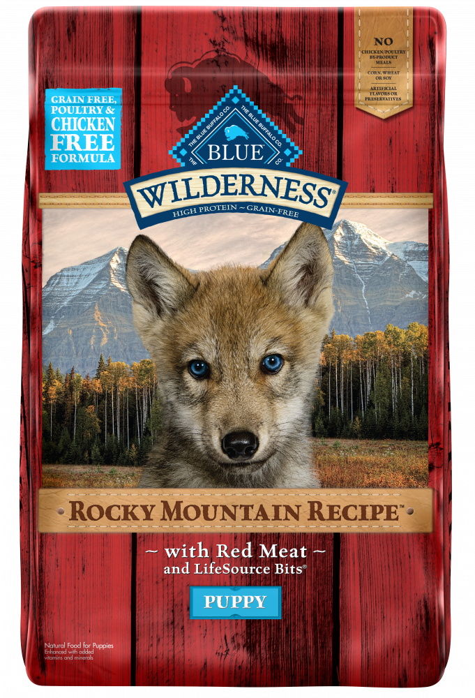 Mountain Recipe Blue Buffalo Rocky Mountain Red Meat Puppy Blue