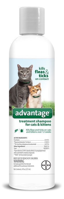 Elanco Advantage Treatment Shampoo for Cats and Kittens