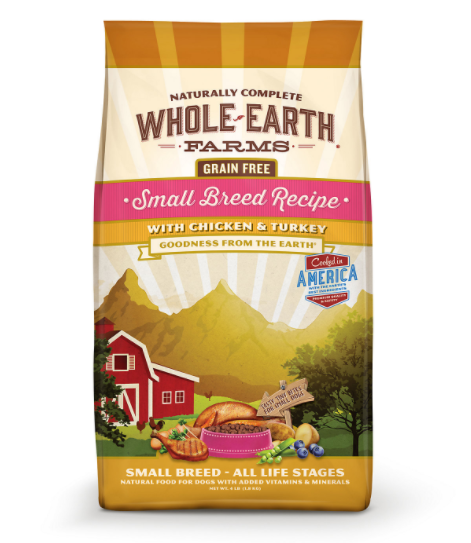 Whole Earth Farms Grain Free Recipe Small Breed Dry Dog Food