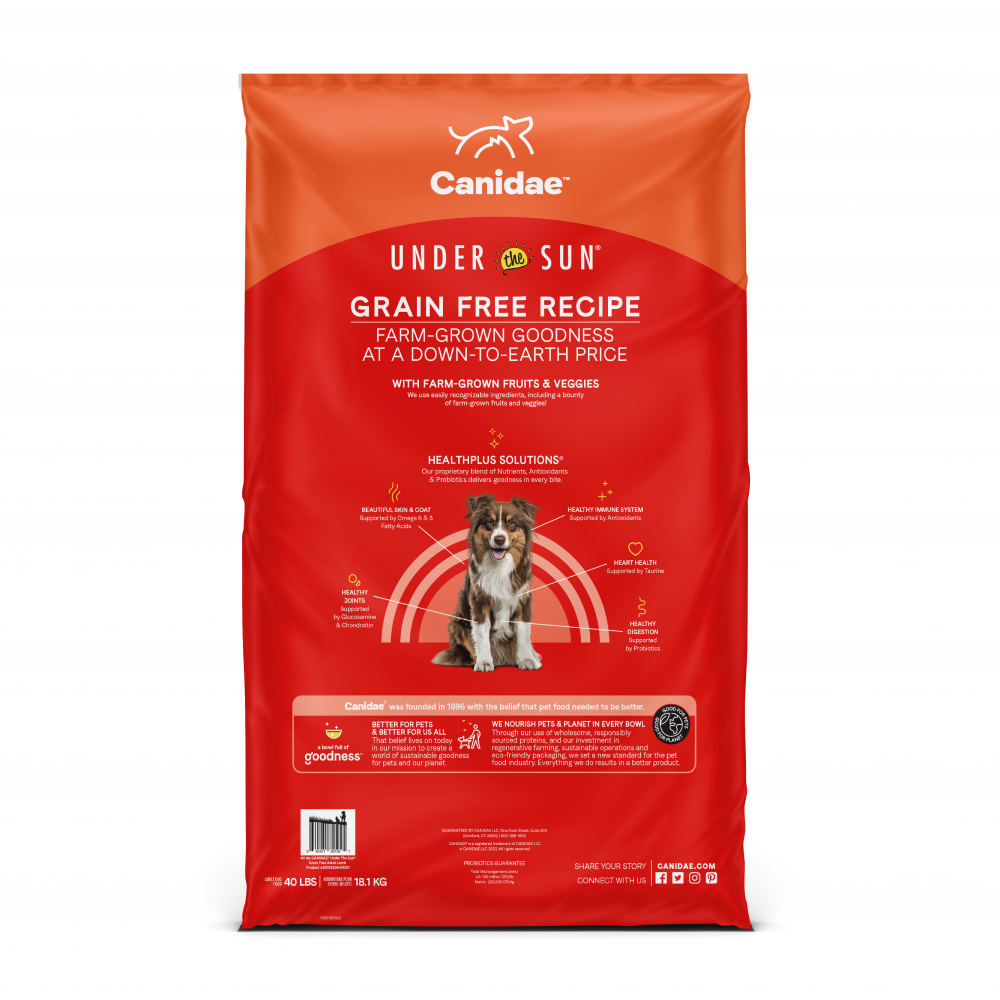 Canidae Under the Sun Grain Free Lamb Recipe Adult Dry Dog Food