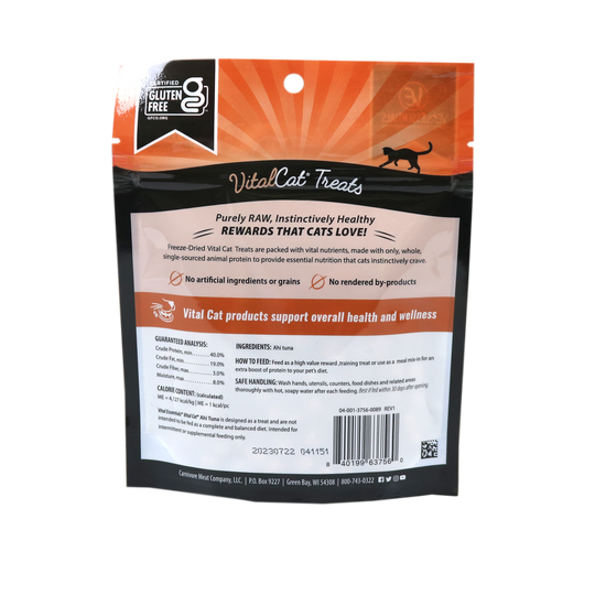 Vital Essentials Vital Cat Freeze Dried Ahi Tuna Cat Treats