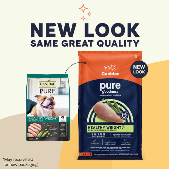 Canidae Grain Free PURE Healthy Weight Chicken & Pea Recipe Dry Dog Food