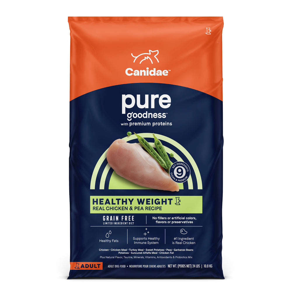 Canidae Grain Free PURE Healthy Weight Chicken & Pea Recipe Dry Dog Food