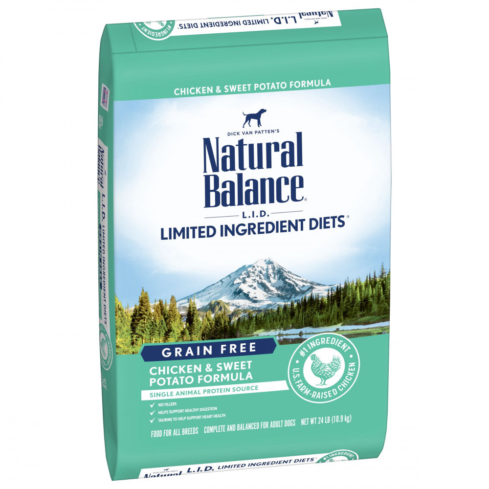 Natural Balance L.I.D. Limited Ingredient Diets Adult Grain Free Sweet Potato & Chicken Dry Dog Food