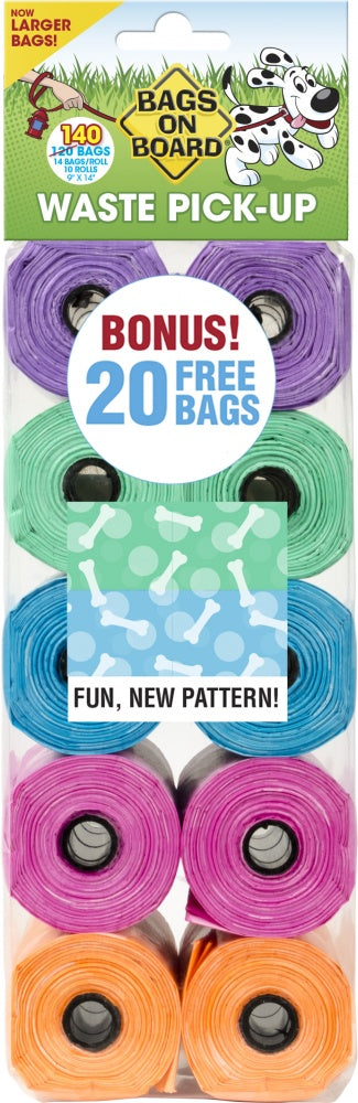 Bags on Board Fashion Print Waste Bags – Pet-Go-Round