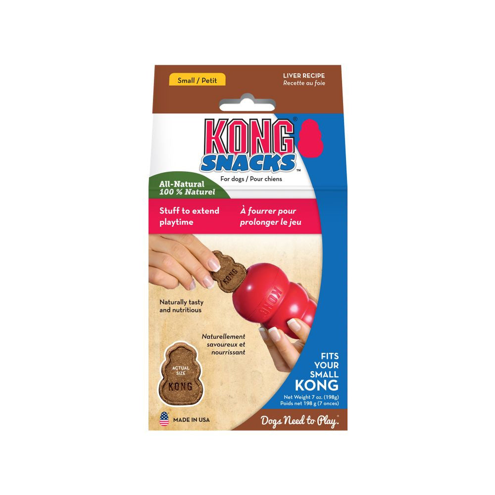 KONG Stuff'N Snacks Liver Recipe Dog Treats