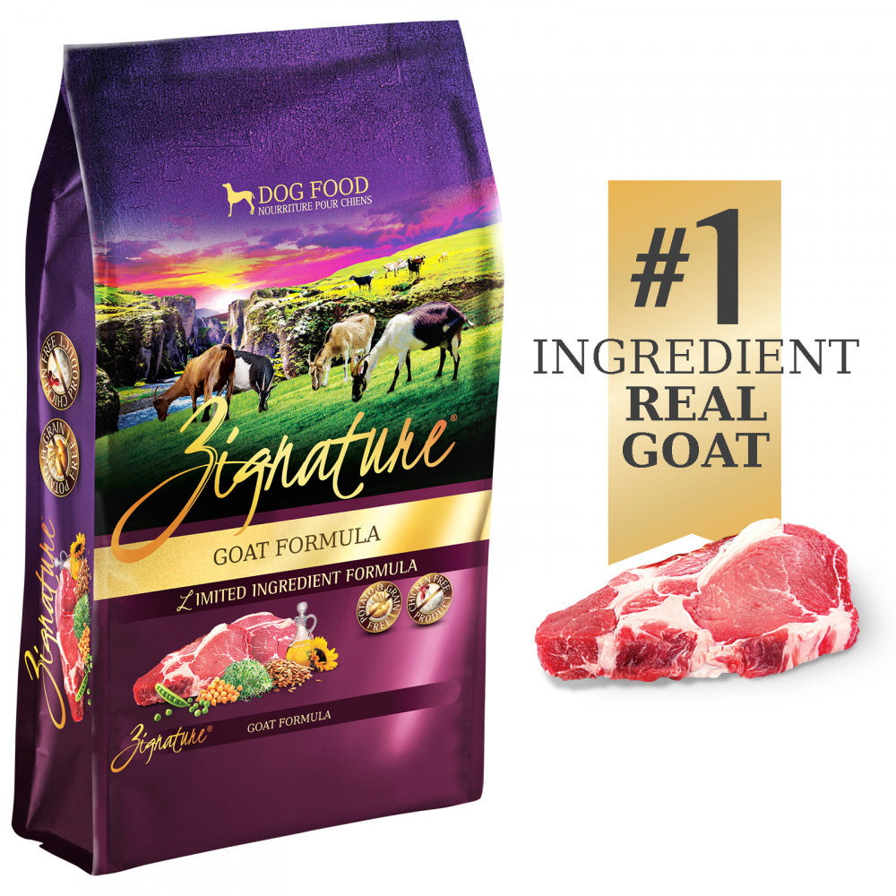 Zignature Limited Ingredient Diet Grain Free Goat Recipe Dry Dog Food