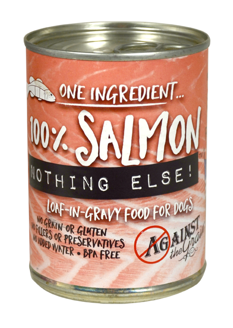 Against the Grain Nothing Else Grain Free One Ingredient 100% Salmon Canned Dog Food