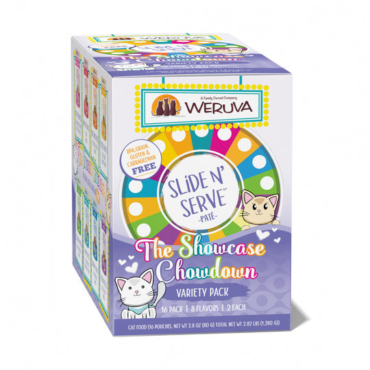 Weruva Slide N' Serve The Showcase Chowdown Wet Cat Food Variety Pack