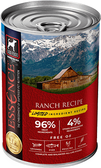 Essence Limited Ingredient Ranch Recipe Canned Dog Food