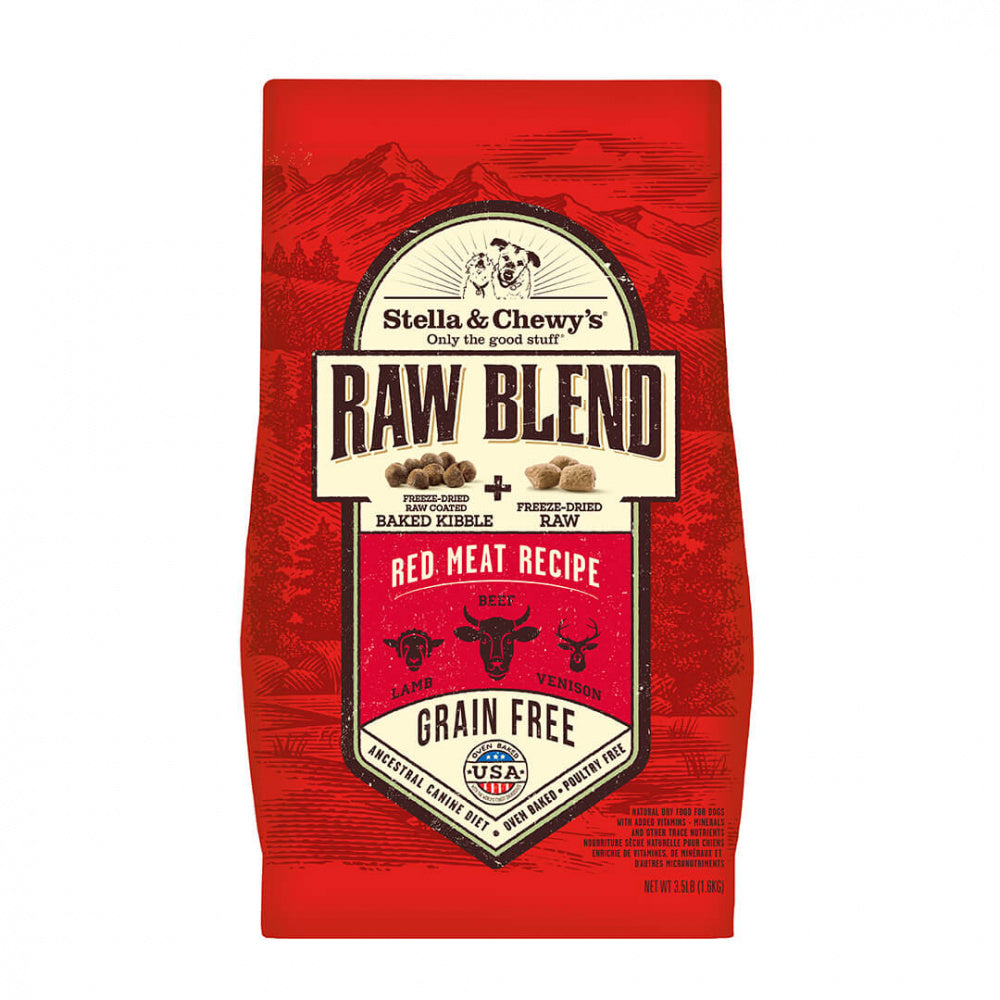 Stella & Chewy's Raw Blend Kibble Red Meat Recipe Dry Dog Food