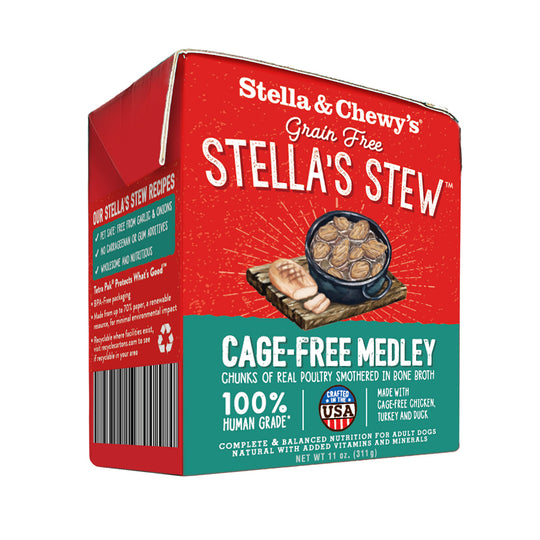 Stella & Chewy's Stella's Stew Cage Free Medley Recipe Food Topper for Dogs