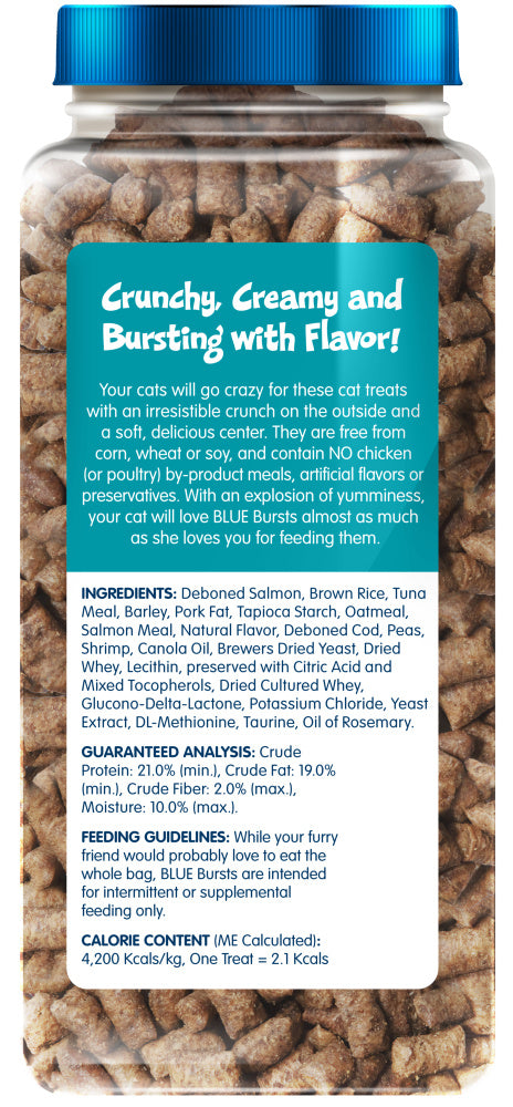 Blue Buffalo Bursts Filled Seafood Cat Treats