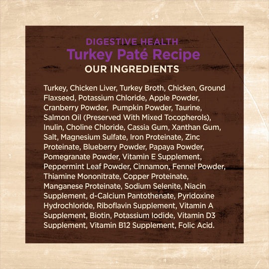 Wellness Core Digestive Health Turkey Pate Recipe Canned Cat Food