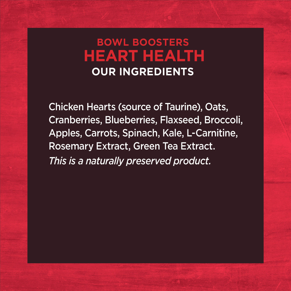 Wellness CORE Bowl Boosters Heart Health Dry Dog Food Topper