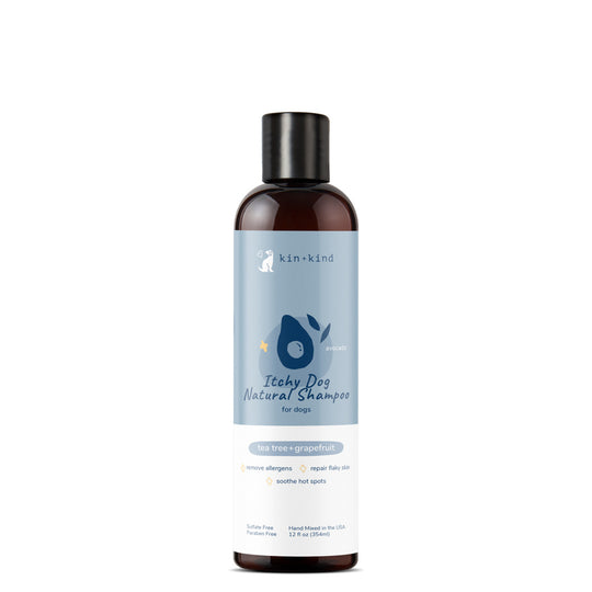 kin+kind Itchy Dog Natural Tea Tree Grapefruit Shampoo