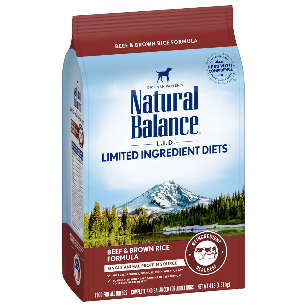 Natural Balance L.I.D. Limited Ingredient Diets Beef & Brown Rice Formula Dry Dog Food