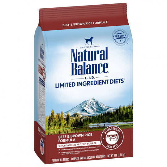 Natural Balance L.I.D. Limited Ingredient Diets Beef & Brown Rice Formula Dry Dog Food