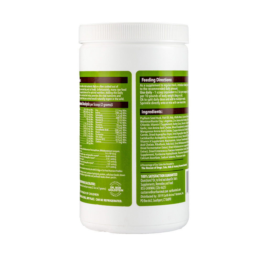 Earth Animal Daily Raw Food Nutritional Supplement