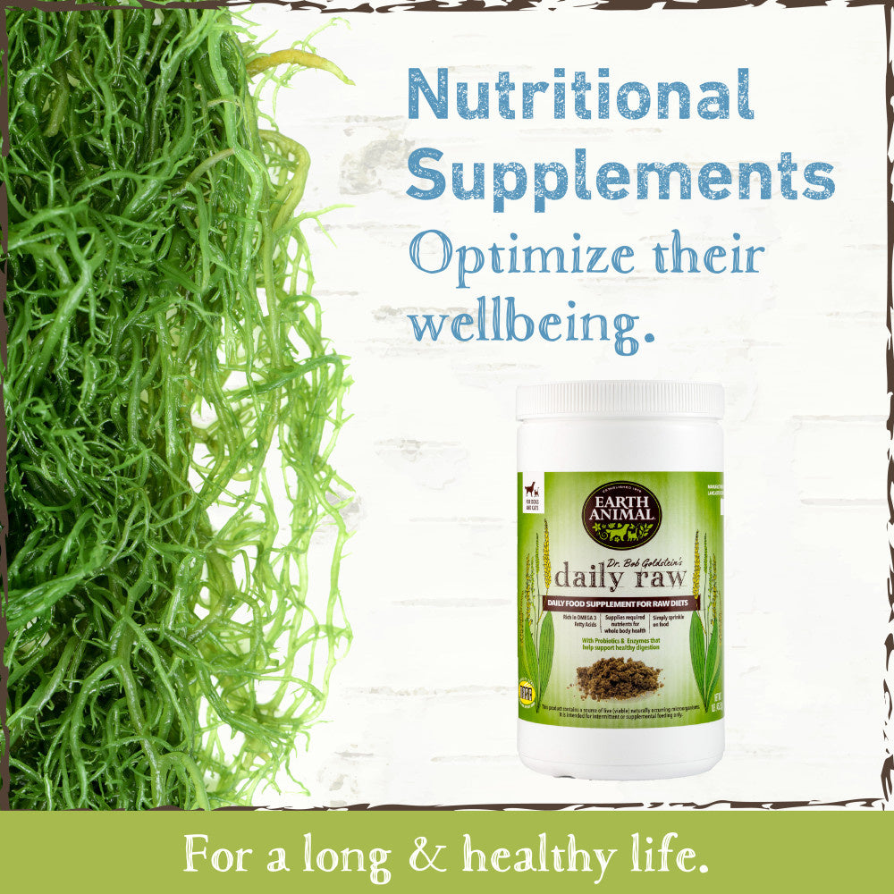 Earth Animal Daily Raw Food Nutritional Supplement