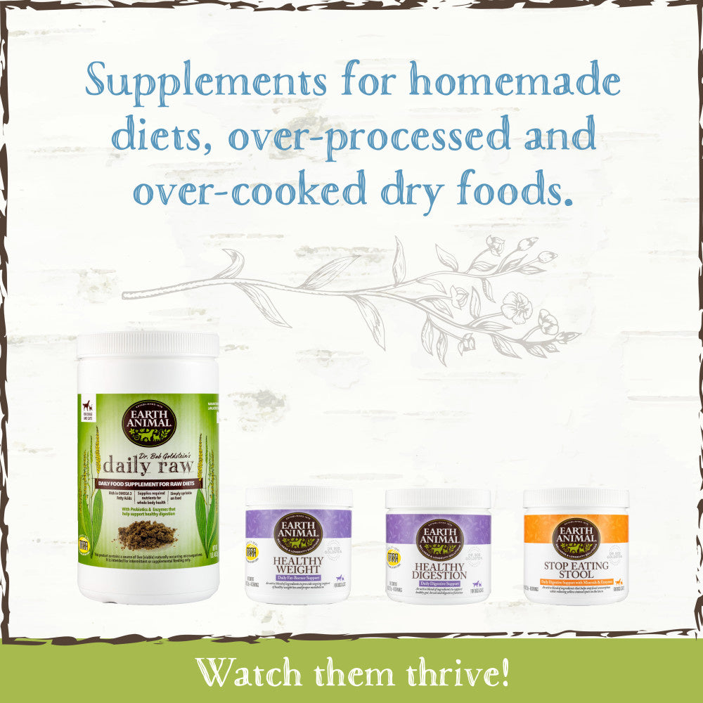 Earth Animal Daily Raw Food Nutritional Supplement