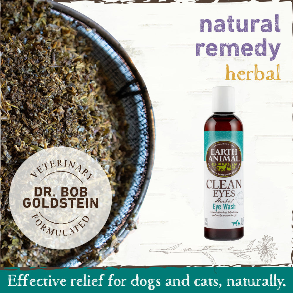 Earth Animal Herbal Topical Remedies Clean Eyes Eye Wash
