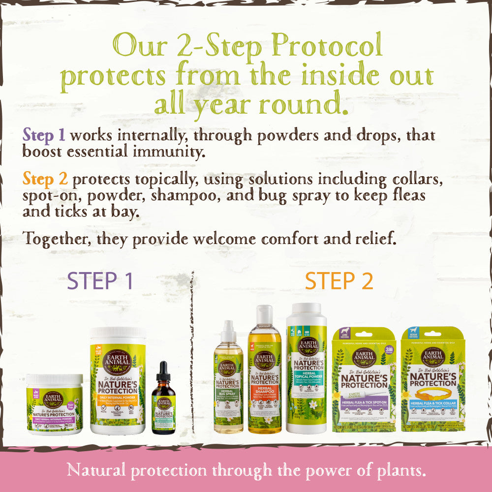 Earth Animal Nature's Protection Flea & Tick Prevention Herbal Collar for Cats