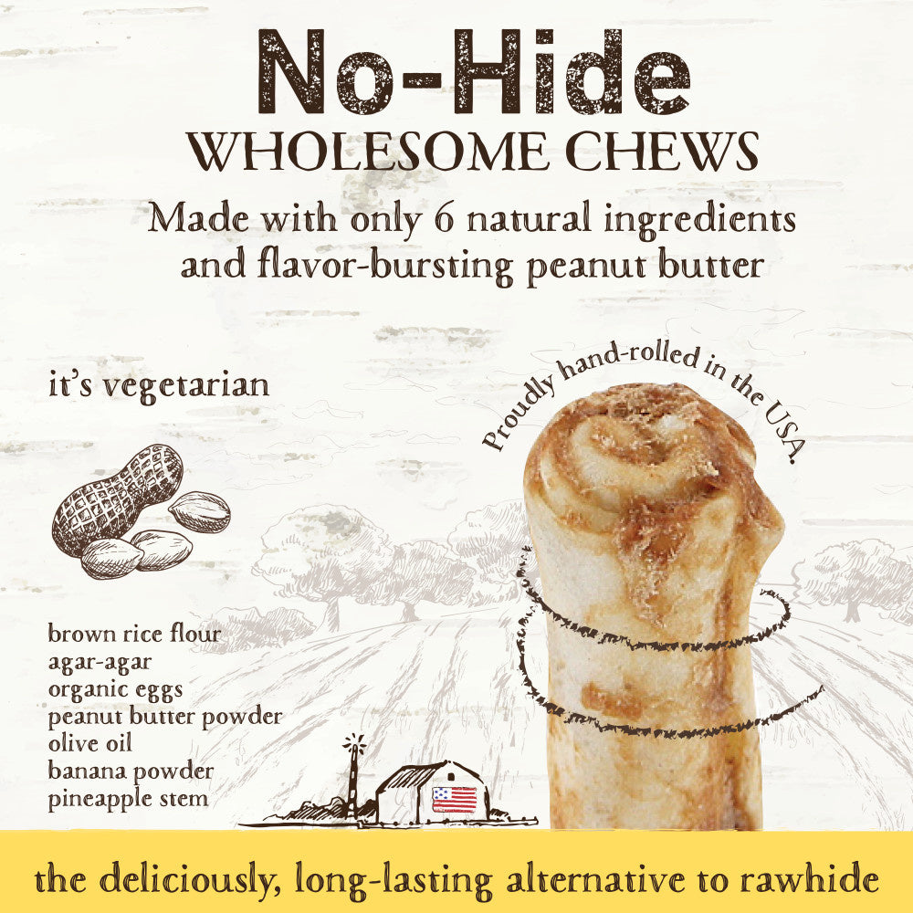 Earth Animal No-Hide Peanut Butter Stix Dog & Cat Chew