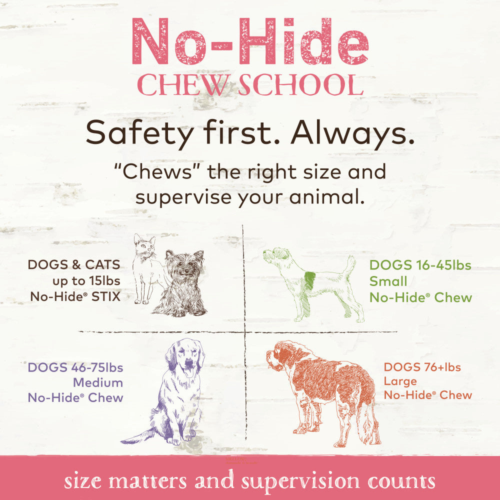 Earth Animal No-Hide Salmon Dog Chews
