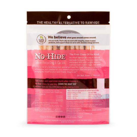 Earth Animal No-Hide Salmon Stix Dog & Cat Chews