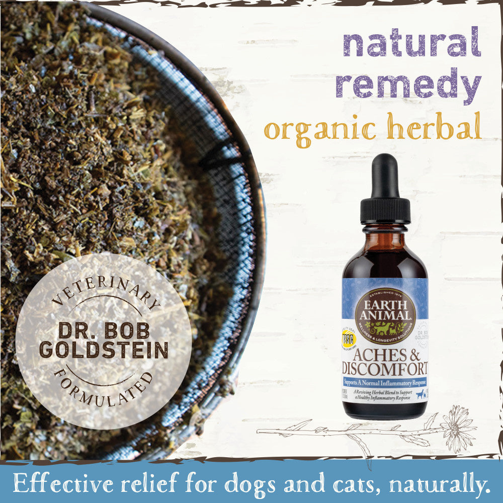 Earth Animal Organic Herbal Remedies Aches & Discomfort