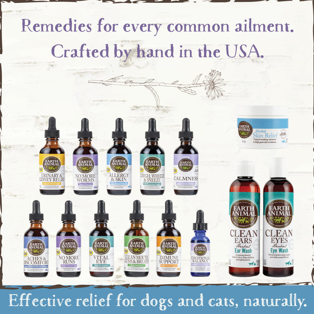 Earth Animal Organic Herbal Remedies Aches & Discomfort