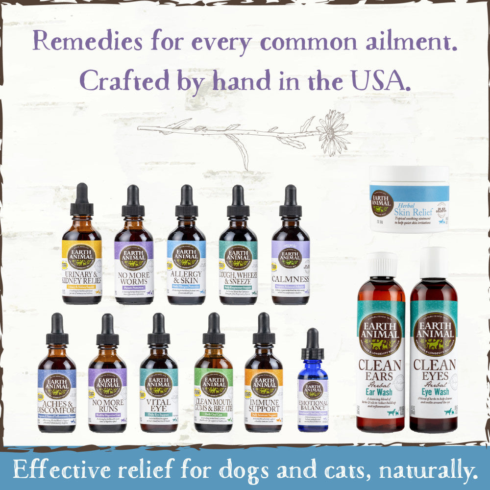 Earth Animal Organic Herbal Remedies Allergy & Skin