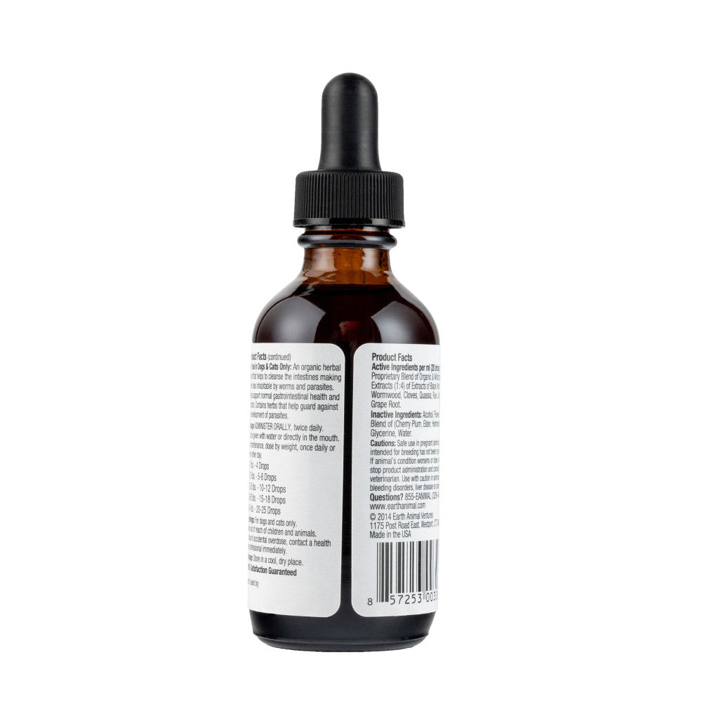 Earth Animal Organic Herbal Remedies No More Worms