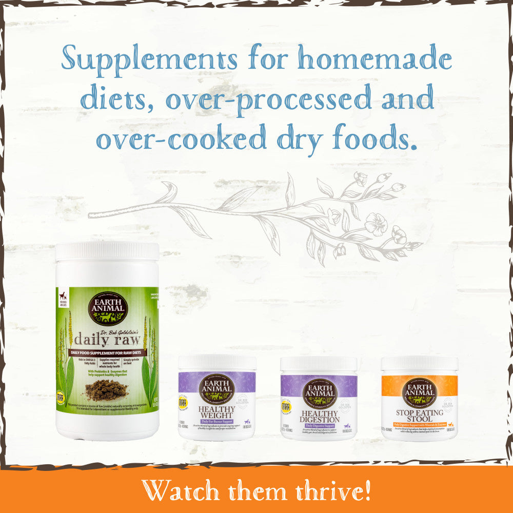 Earth Animal Stop Eating Stool Nutritional Supplement