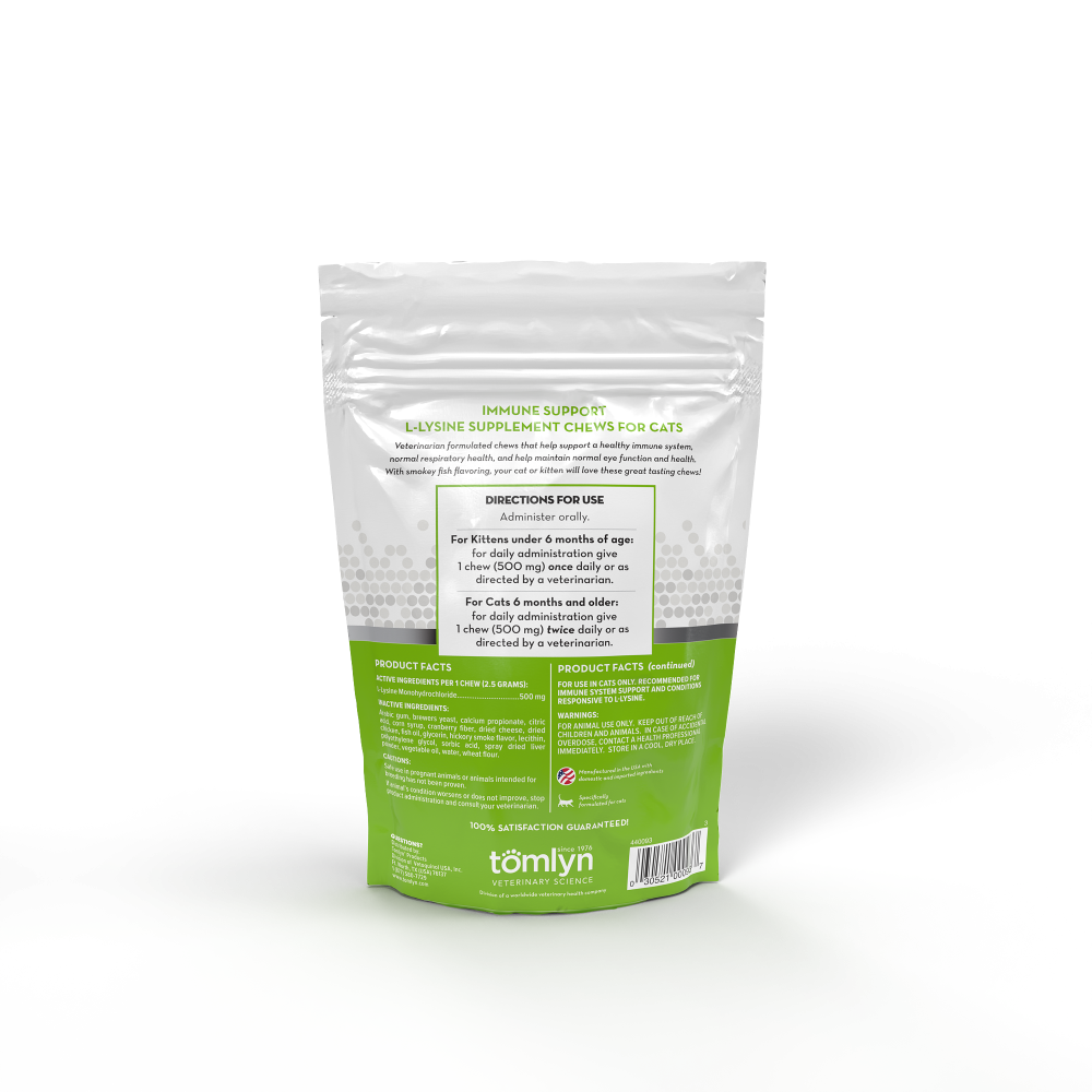 Tomlyn L-Lysine Immune System Chews for Cats